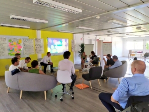 groupe de travail cleantech vallée cleantech booster la villa aramon