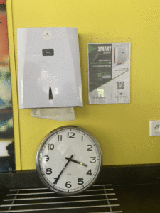 distributeur de papier essuie-tout essuie-mains iot cleantech vallée cleantech booster occitanie gard