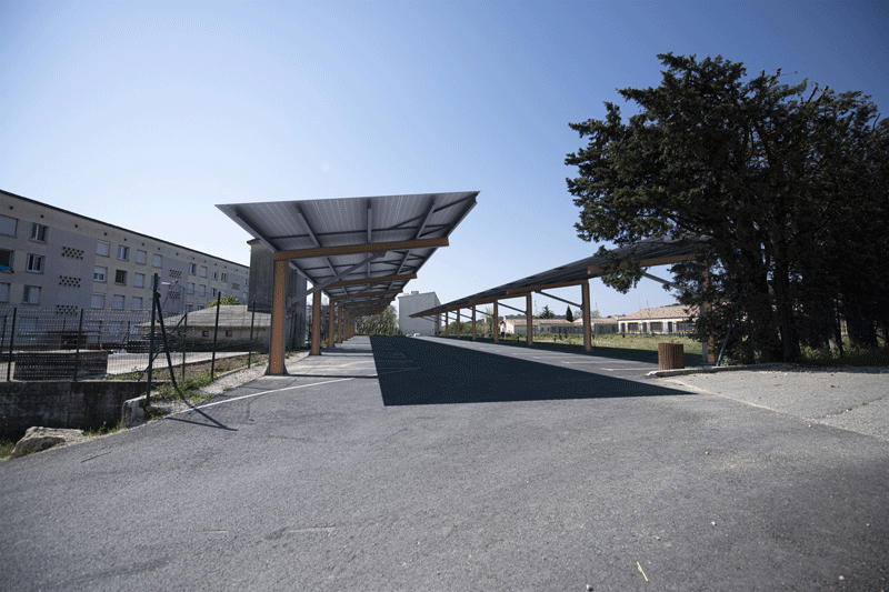 ombrières photovoltaïques saint-nazaire cleantech vallée énergies renouvelables