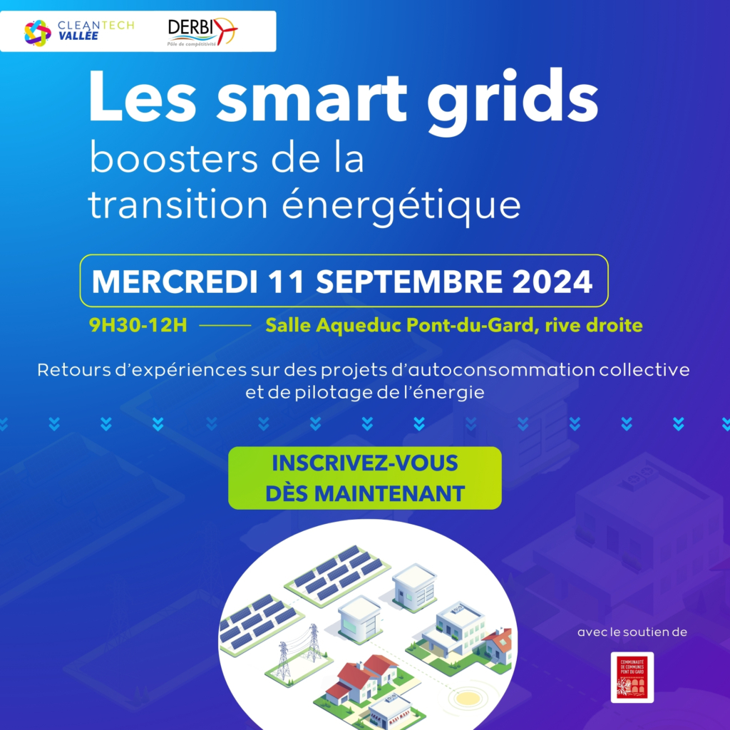 Smart Grids : boosters de la transition énergétique - Retours d'expérience sur des projets d'autoconsommation collective & de pilotage de l'énergie