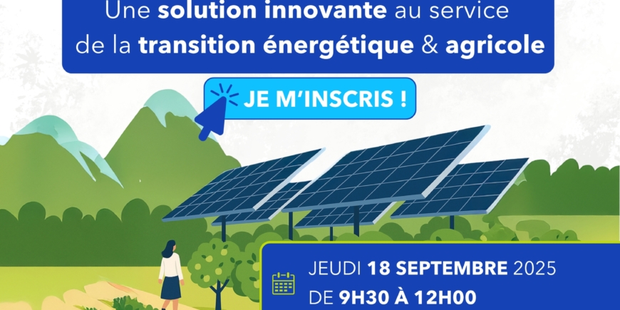 Visite du démonstrateur agrivoltaïque Evapore