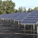 Parc photovoltaïque à Aramon par la Cleantech Vallée 2
