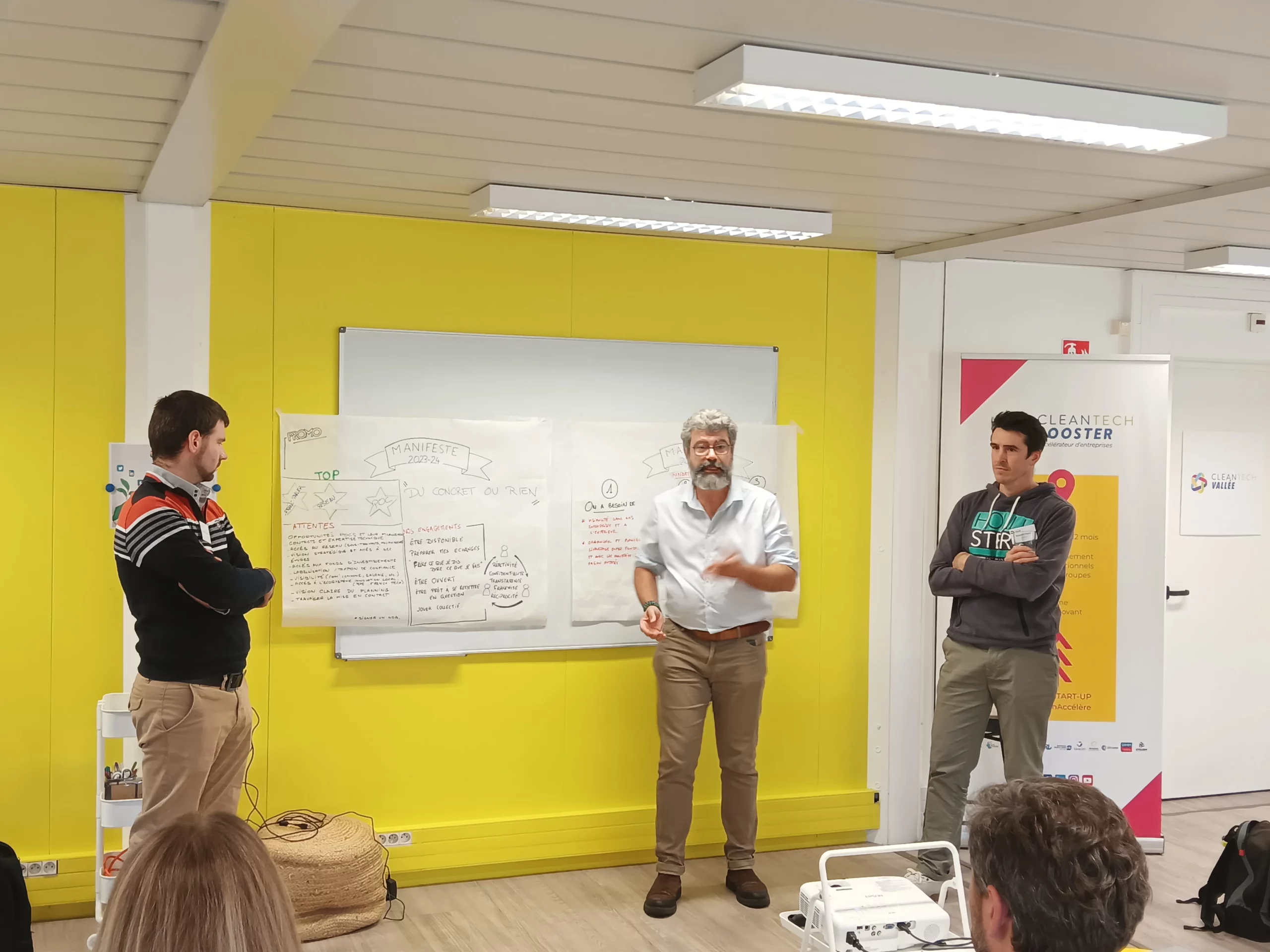 Session collective de travail Cleantech Booster saison 5