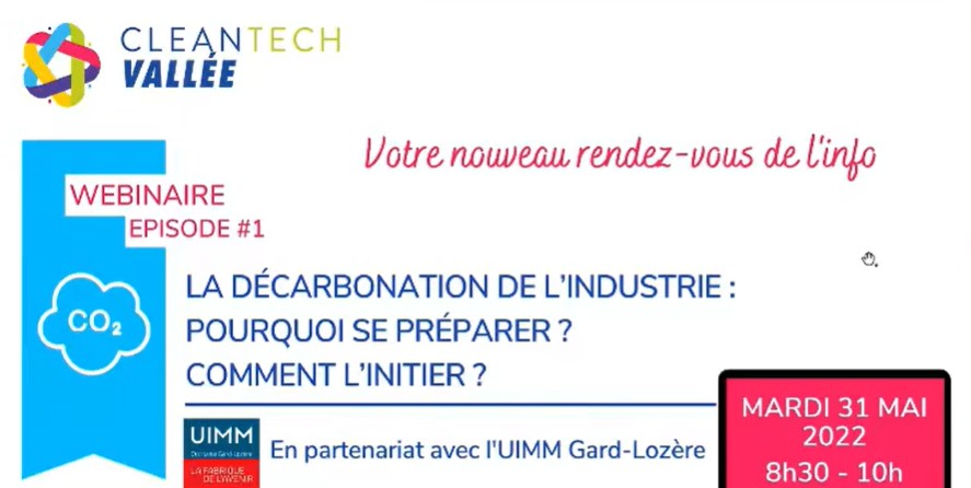 Webinaire décarbonation -pourquoi se préparer et comment l'initier