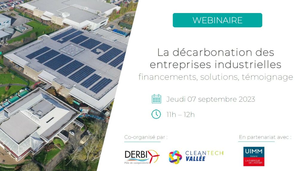 webinaire décarbonation des entreprises industrielles