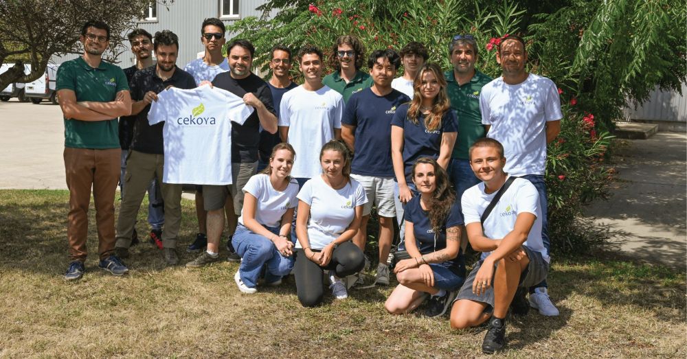 équipe Cekoya article levée de fonds