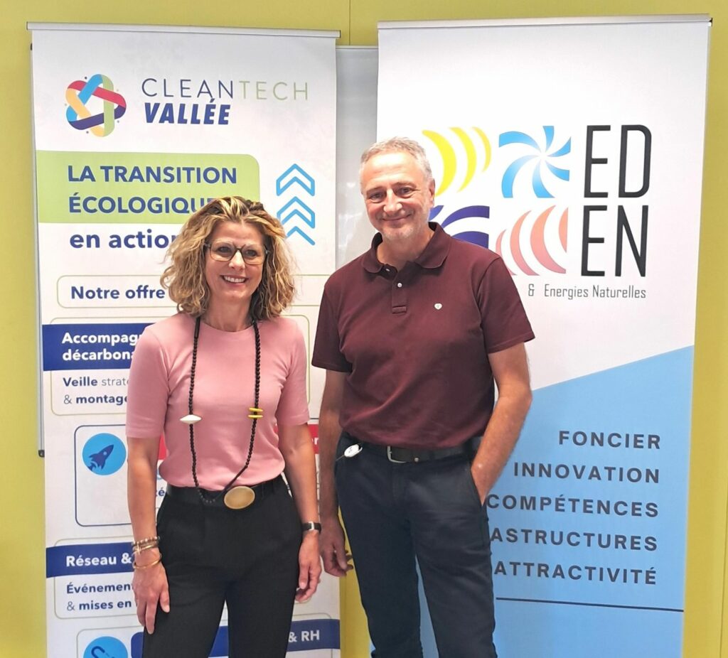 La CleanTech Vallée et EDEN accélèrent la transition industrielle