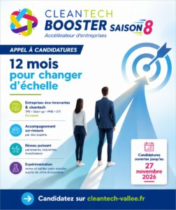 Lire la suite à propos de l’article CleanTech Booster : appel à candidatures 2026